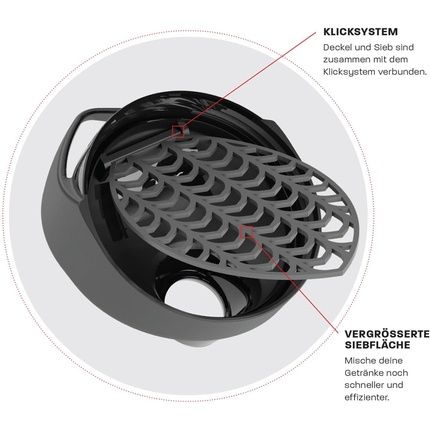 Shieldmixer Hero Pro Classic Shaker Bpa Free Gym Accessories - Image 3