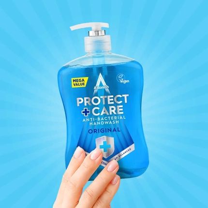 Astonish Protect And Care Kind To Skin Moisturising Anti-Bacterial Hand Wash Soap 600Ml Original - Image 3