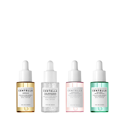 Skin1004 Madagascar Centella Ampoule Kit Set 4 Pieces