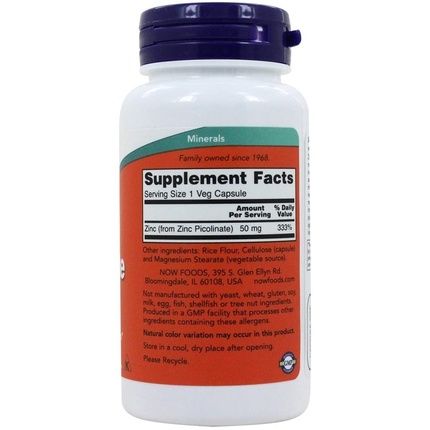 Zinc Picolinate 50Mg 120 Capsules
