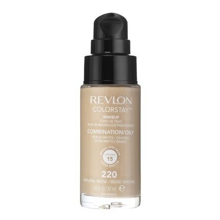 Revlon Colorstay Makeup Foundation For Combination/Oily Skin  30Ml, 220 Natural Beige
