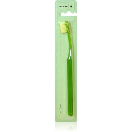 Spokar Plus Soft Toothbrush - Soft Bristle Hardness, 1 Piece