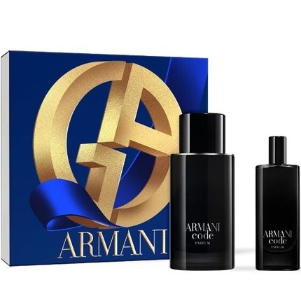 Giorgio Armani Code For Men Parfum Gift Set Edp 75 Ml And Edp 15 Ml