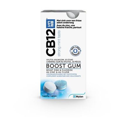 Cb12 Oral Care Boost Chewing Gum Strong Mint