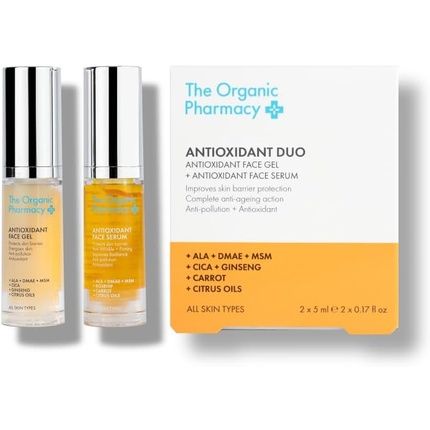 The Organic Pharmacy Antioxidant Duo Kit 5Ml Skin Barrier Protection
