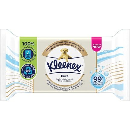 Kleenex Pure Wet Toilet Paper 38 Sheets