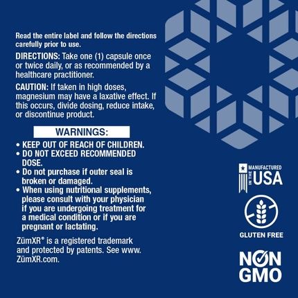 Life Extension Potassium With Extend-Release Magnesium For Blood Pressure And Vascular And Bone Health 60 Vegetarian Capsules - Image 3