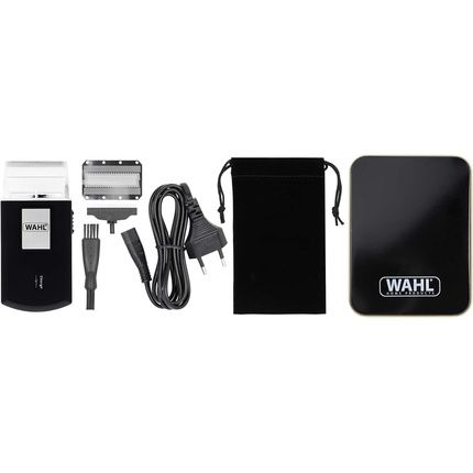 Wahl Travel Shaver Cordless Rechargeable Electric Shaver For Men Cutting Hair And Beard Compact Portable