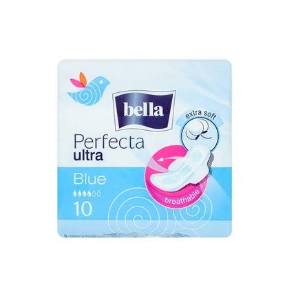 Tzmo Bella Perfekta Hygiene Pads 10 Pieces Blue 36