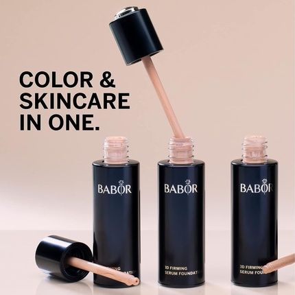 Babor Make Up 3D Firming Serum Foundation Liquid Lightweight Foundation With Serum Anti-Aging 30Ml 05 Sunny - Image 3