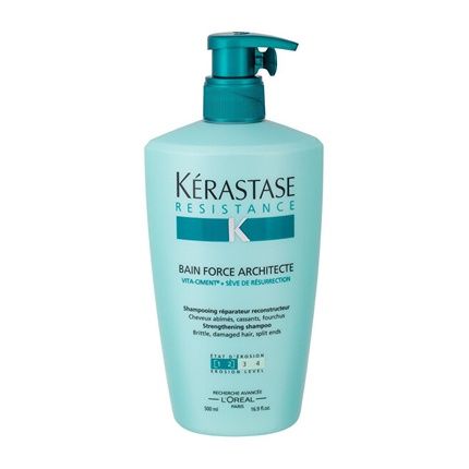 Krastase Bain Force Architecte Strengthening Shampoo For Damaged And Brittle Hair 500Ml