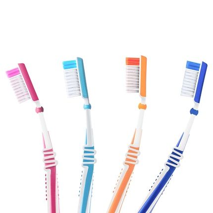 Dr. Best Swing Head Toothbrush Medium For Cleaning Hard-To-Reach Areas