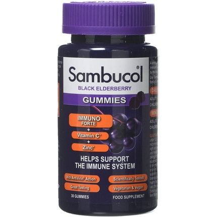 Sambucol Immuno Forte Gummies 30 Count