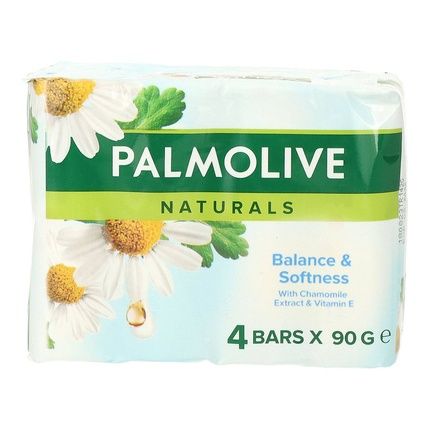 Palmolive Soap Bar Chamomile And Vitamin E 4 X 90 G
