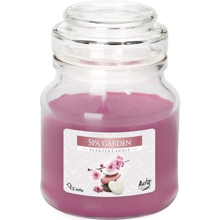 Scented Candles In Glass With Lid Small Scent: Spa Garden