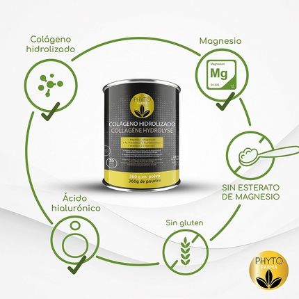 Phytofarma Hydrolyzed Collagen Powder 360G Unisex - Image 3