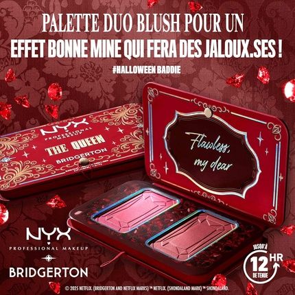 Nyx Professional Makeup X Bridgerton Limited Edition Blush Palette
