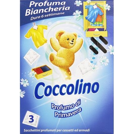 Coccolino Assorted Laundry Fragrances Perfumes 3 Sachets