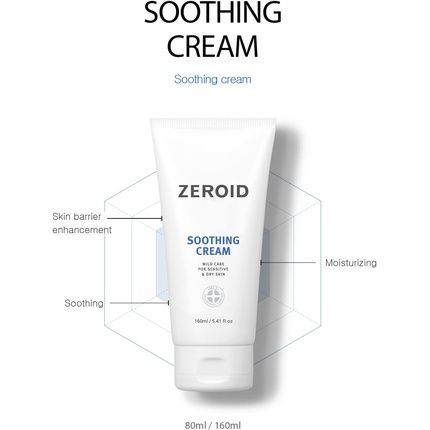 Zeroid Soothing Lotion Korean Dermocosmetic Mild Care For Sensitive & Dry Skin 200Ml
