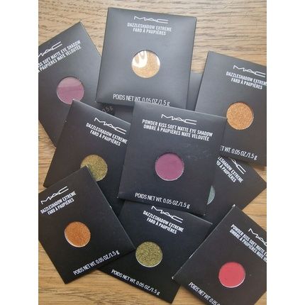 Mac Dazzleshadow Eyeshadow Mines Powder Kiss (Assorted) New