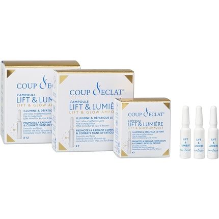 Coup D'Eclat 3 Lift & Glow Phials