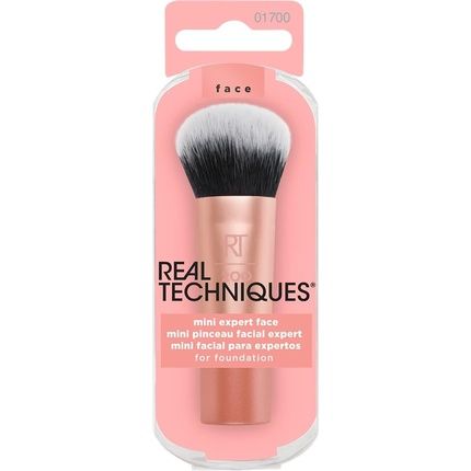 Real Techniques Mini Travel Size Expert Face Makeup Brush For Foundation