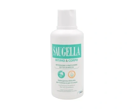 Saugella Intimate & Body Cleansing And Protection Under The Shower 500Ml