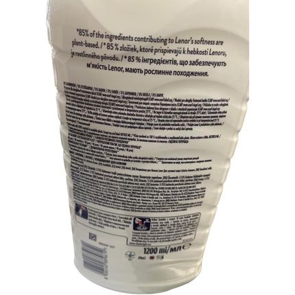 Lenor Sensitive Cotton Fresh Fabric Softener 1200Ml - Image 3