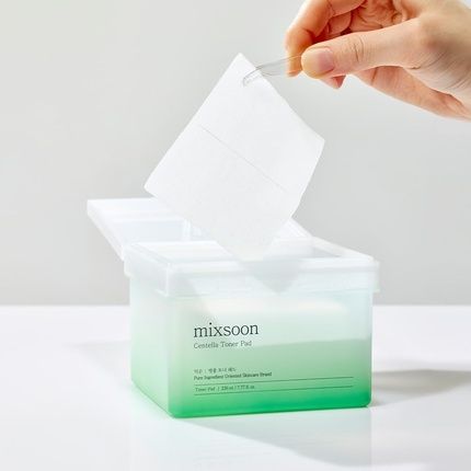 Mixsoon Centella Asiatica Toner Pad Soothing Hydration With Centella Extract