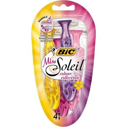 Bic Miss Soleil Colour Collection Shaver Women'S Razor