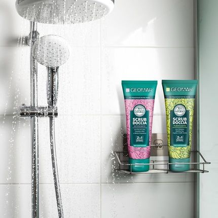 Geomar Duschpeeling Silky 2 In 1 Peeling And Cleanser 95% Natural Origin Vegan Formula Dermatologically Tested Made In Italy 250Ml - Image 3