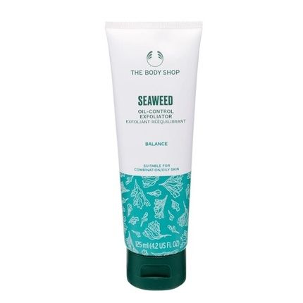 The Body Shop Exfoliating Gel With Peeling Effect Seaweed Oilcontrol Exfoliator 100 Ml