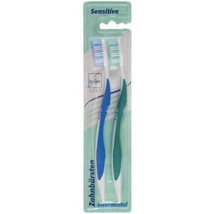 La Lingua Interdental Sensitive Toothbrushes - Pack Of 2