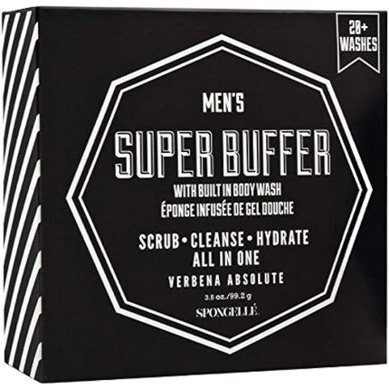 Men'S Mini Body Wash Infused Buffer - Verbena Absolute