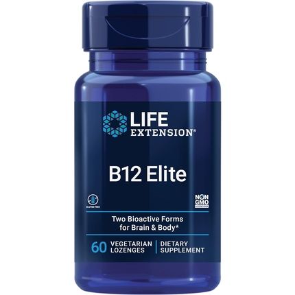 Life Extension B12 Elite Adenosylcobalamin And Methylcobalamin Two Active Forms