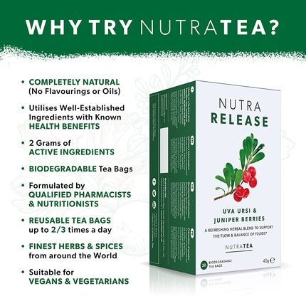 Nutrarelease - Diuretic Bladder & Kidney Tea For Drainage - Image 3