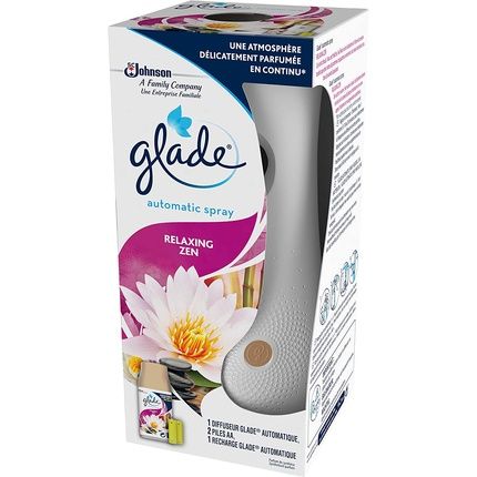 Glade Air Freshener Starter Kit Relaxing Zen, 269Ml Diffuser And Refill