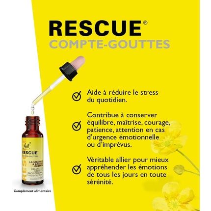Rescue Dropper Comfort Calm And Serenity Natural Blend Of 5 - 10Ml