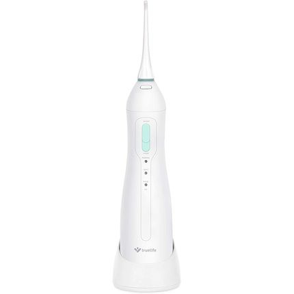 Truelife Aquafloss Compact Portable Water Flosser 3 Modes 150Ml Reservoir With 2 Nozzles And Rotating Head