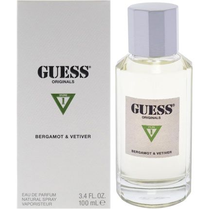 Guess Originals Type 1 Bergamot And Vetiver Eau De Parfum 3.4Oz