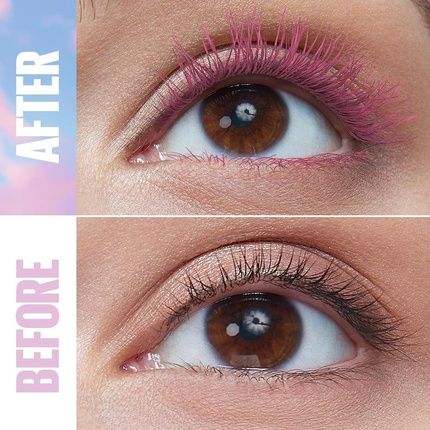 Maybelline New York Pink Mascara For Extremely Long Eyelashes Lash Sensational