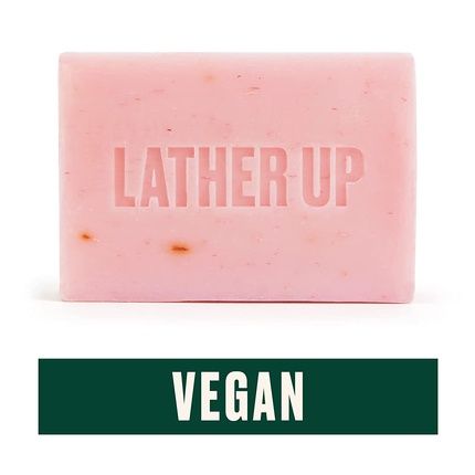 The Body Shop British Rose Cleansing Face & Body Bar Exfoliates And Cleanses 3.5Oz - Image 3