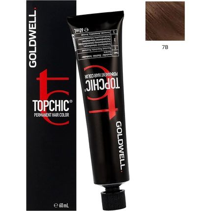 Goldwell Topchic Tb Permanent Hair Colour 7B Safari 60Ml - Image 3