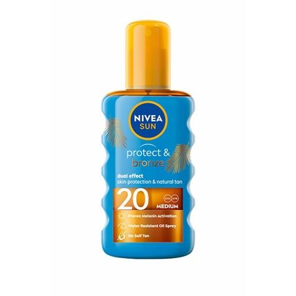 Nivea Sun Protect Bronze Oil Spf 20