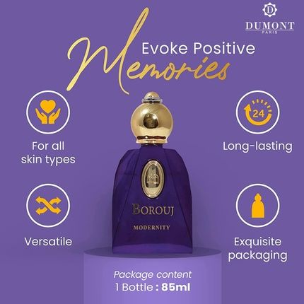 Borouj Modernity By Dumont Unisex 287 Oz Edp Spray