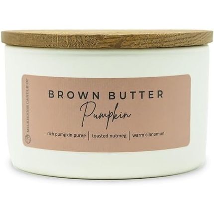 Milkhouse Candle Company Statement Collection Brown Butter Pumpkin