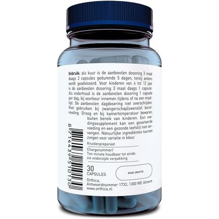 Orthica Health 30 Capsules Resistance - Image 3