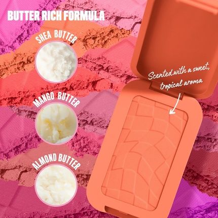 Nyx Professional Makeup Buttermelt Powder Blush Fade And Transfer-Resistant Blush Vegan Formula Sooner The Butta 03 0.17 Ounce