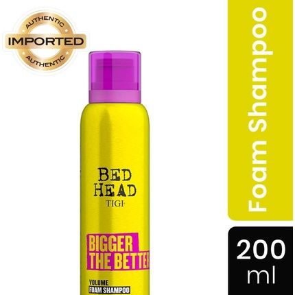Tigi Bed Head Bigger The Better Foam Shampoo 200Ml
