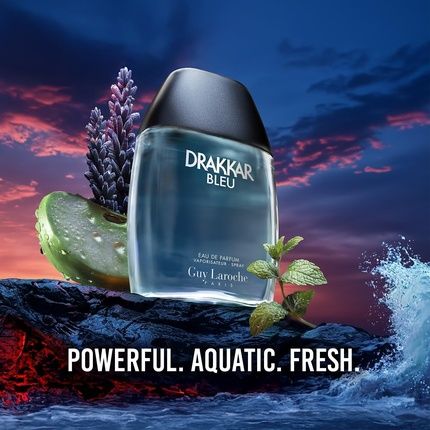 Guy Laroche Drakkar Bleu Iconic Designer Fragrance Powerful Aquatic Fresh